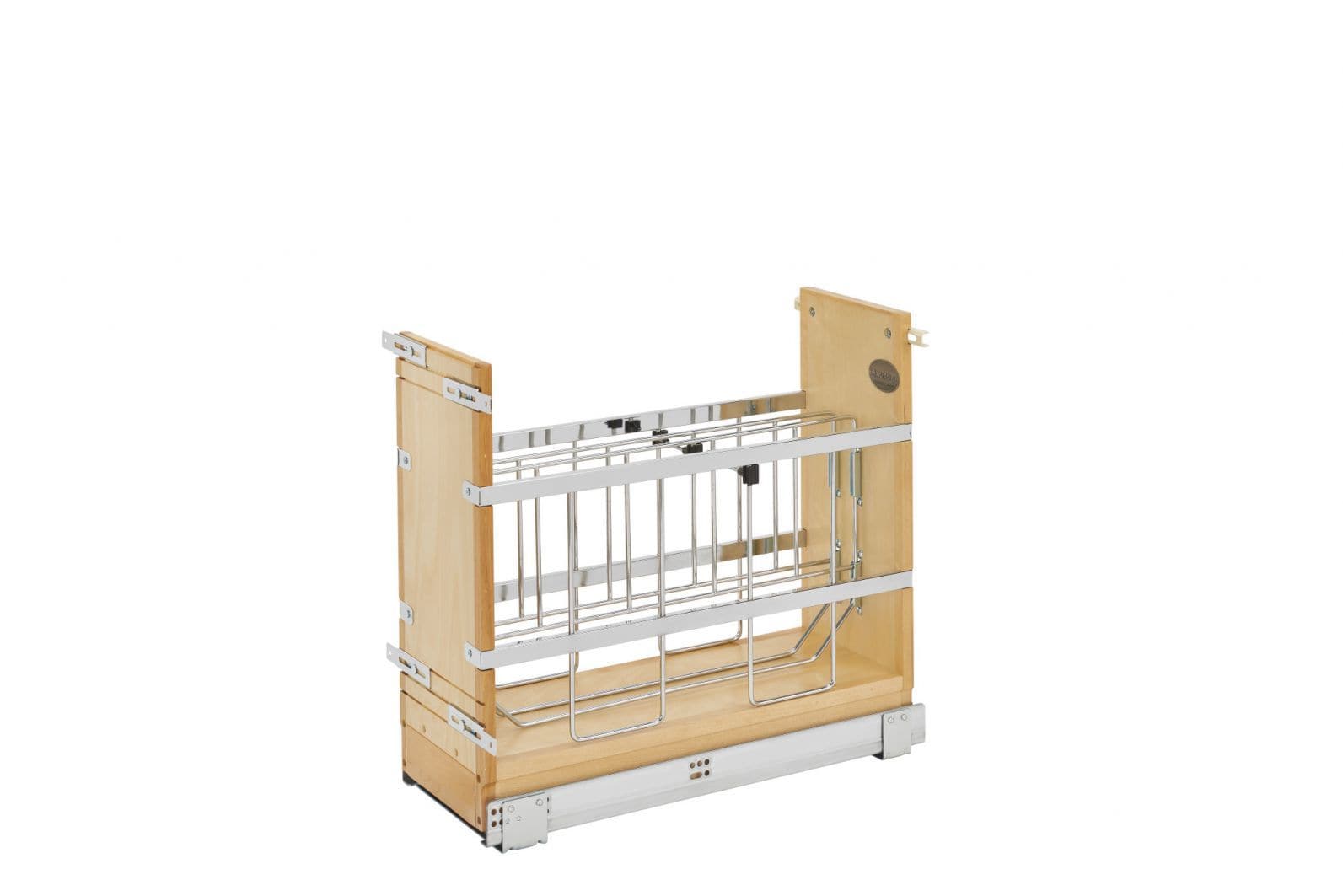 Rev-A-Shelf 8-3/4" Wide Foil Wrap Holder/Tray Divider With Blumotion Soft-Close Slides